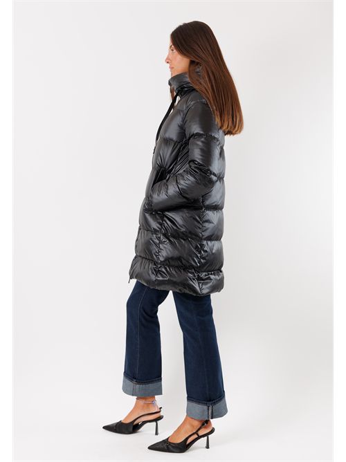 bright down jacket HOX | XD6740DIAMANTE NERO